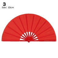 28/34cm Chinoiserie Gift Chinese Tai Chi Kung Fu Fan Yoga Fan Plastic Bone Fan Folding Stage Fan