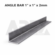 Angle Bar 1” x 1” x 2mm (1 Meter) L-Type Steel Angle Bar for Fabrication