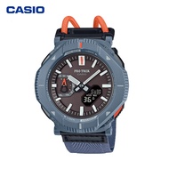 Casio PRJ-B001B-2 นาฬิกาผู้ชายกลางแจ้งการปีนเขากีฬาใหม่นาฬิกากันน้ำ Bluetooth พลังงานแสงอาทิตย์ Watc