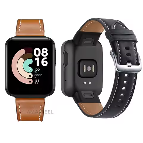 Bracelet For Xiaomi Mi Watch Lite Leather Strap for Redmi Watch 2 Lite Watch Band For POCO Watch Str
