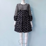 Shanaya Batik Tunik Garutan Seling Batik Cap Solo Model Terbaru Best Seller