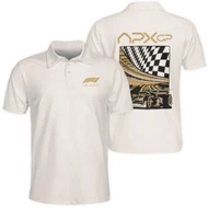 Novel F169 F1 The Movie Polo T Shirt Sulam Mercedes AMG F1 Racing Team Sauber Motorsport Turbo Baju 