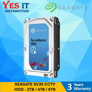 SEAGATE SV35 CCTV HDD - 2TB / 4 TB / 6TB