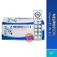 Neurobion (Vitamin B1, B6, B12) Tablet ( 1 Strip of 10 tablets )