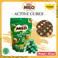 Milo Cube Pouch 25 pcs / permen milo / milo cube import / milo nestle / milo energy cube