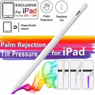 สำหรับดินสอ iPad Apple เอียงความดันปากกา Stylus iPad 9.7 Pro 11 12.9 Air 3 10.5 10.2 6th 7th 8th 9th Air 4 5 10.9 Mini 5สัมผัส6 Tilt Pressure White One