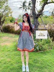 🌸ชุดดอย​ ชุดชาวเขา ชุดพื้นเมือง ชุดแอ่วเหนือ ชุดเดรสเกาหลี สีมาใหม่/มีของพร้อมส่ง /มีเรทราคาส่ง/🌸 มี