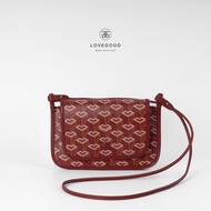 [ LoveGood ] Sphere CW กระเป๋าสะพาย Cross body Wallet วัสดุ Canvas อย่างดี น้ำหนักเบา ไซส์ 8.2"