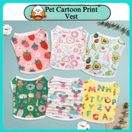 Pet Dog Clothes Puppy Cat Clothes Dog Clothes Dog Summer Clothes Pet Cat Vest Shih Tzu Dog Clothes