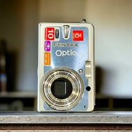 CCD超薄口袋相機 Pentax Optio S10 整體七成新 數位相機 Y2K