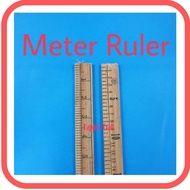 Bamboo Ruler / Meter Ruler (1 Meter)