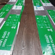 Lisplang GRC/papan GRC motif serat kayu 2 meter x 20cm coklat tua