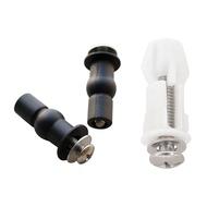 1 Pair Toilet Seat Top Fix Seat Hinge Hole Fixings Well Nut Screw amp; 1 Pair Toilet Seat Hinges Screws Wc Hole Fixing
