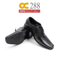 Men's leather shoes OC 288, odon cibaduyut office leather shoes