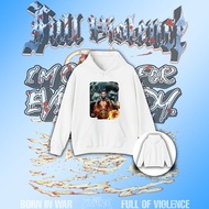 Hamzat Chimayev Hoodie Wins UFC 319 Cotton Comfortable To Wear Round Neck Not Faded Printed Pattern 
