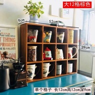 Zakka ไม้เนื้อแข็งตู้เก็บของวินเทจผนังตกแต่งแขวนสําหรับห้องศึกษาสไตล์อเมริกันสําหรับหนังสือและหนังสื