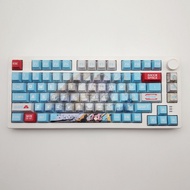 Louise Theme PBT Original Side-Engraved Sublimation Keycaps Small Full Set Mechanical Keyboard Keyca