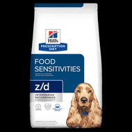Hill&#39s Prescription Diet Food Sensitivities z/d Dry Dog Food 3.62kg/8kg