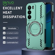 Lenuo Magnetic Phone Case For OPPO Realme 15 Pro 14 Pro Plus 12 Plus P3 P1 C73 C71 V60 Pro 5G Casing