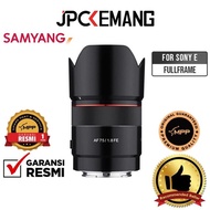 Samyang AF 75mm f1.8 for Sony E Mount Samyang 75mm f1.8 FE Lens Garansi Resmi - Warna