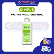 SIMPLE SOOTHING FACIAL TONER 200ML