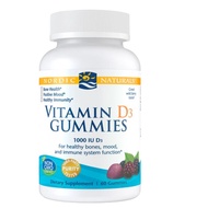 NORDIC NATURALS VITAMIN D3 60 GUMMIES