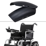 [Dynwave3] 2Pcs Wheelchair Mudguard fenders Replace Parts Wheelchair Accessories Black