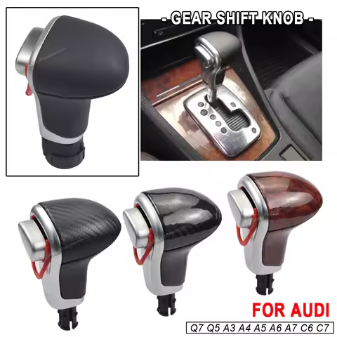4G1713139 Automatic Car Gear Shift Knob Shifter Lever Boot For AUDI Q7 Q5 A3 A4 A5 A6 A7 C6 C7 4G1 7