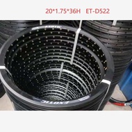 RIMS/VELG 20 SEPEDA MINION LIPAT BMX EXOTIC DOUBLE WALL ALLOY - Goes Store87