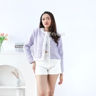 ELYCLOTH | LEONA TWEED BLAZER | PREMIUM TWEED WOMEN'S BLAZER