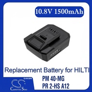 Cameron Sino Replacement Battery for HILTI  PM 40-MG, PR 2-HS A12, PR 30-HVS A12,, Fits P/N 2077977,