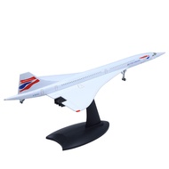 1/200 Scale Concorde British Airways Die-case Airplane Metal Model For Gift