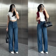 Saiyaara - Dune Jeans Non Stretch Pants Highwaist Denim Pants S-XXL