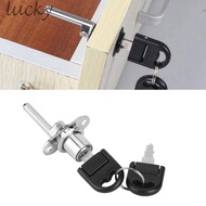 Reliable Silver Cam Lock for Desk Cabinet Drawer Cupboard Locker in Silver