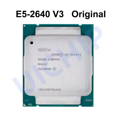 Xeon E5-2640 V3 CPU E5-2640V3 SR205 2.60GHz 8-Cores 20M LGA2011-3 CPU X99 DDR4 Processore