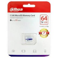 Dahua MicroSD 64GB TF-C100 Mmc 64GB CCTV Memory Card