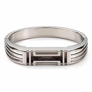 Tory Burch for Fitbit Metal Hinged Bracelet Tory Silver