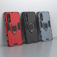 OPPO Reno 3 Pro 5G /Reno 2Z / 2F/ A91 / F15 Cases Armor Magnetic Back Cover Ring Bracket Hard Cases Shockproof