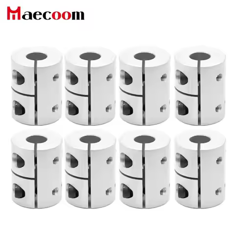 D20L25 Rigid Shaft Coupler 5x8mm Shaft 3D Printer Part Aluminium Alloy Lead Screw Couple For Step se