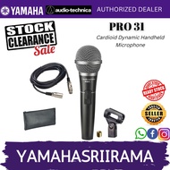 Audio Technica PRO 31 Cardioid Dynamic Handheld Microphone