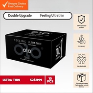 10pcs Kondom Klasik Ultra Tipis Kondom Tahan Lama