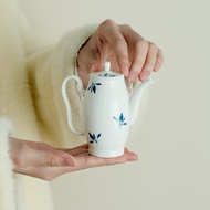 Phalaenopsis Breeze Teapot Household Kung Fu Tea Set Ceramic Small Teapot Single Pot One Person [A00