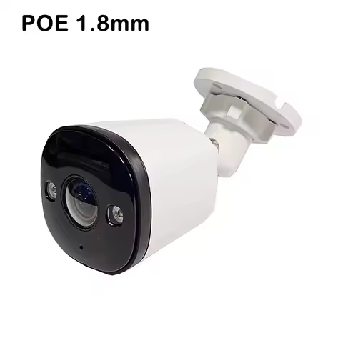 1.8mm Wide Angle Lens Onvif POE 8MP 5MP 2MP Waterproof Outdoor IP Camera P2P Security Camera Bullet 