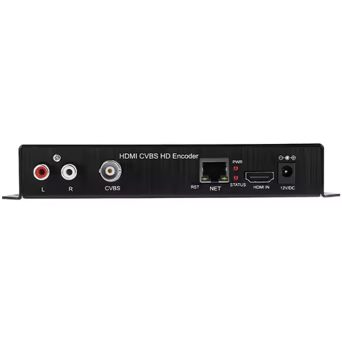 H.264 HDMI+CVBS Encoder For IPTV, Live Stream Broadcast By RTMP/ HTTP/ RTSP/VLC For Media Server