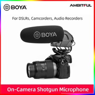 BOYA-BM3031 Microphone DV camera microphone set-top microphone For Professional interview news Vlog micro film recording Equipment
