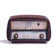 authentic Gift Home Decor Radio Model Bar Resin Retro Accessories Nostalgic Ornaments Vintage Craft