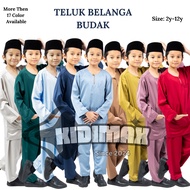 1-Link Teluk Belanga Budak (Premium Quality) Trending Color Kidimax Size 2y-12y 17 Warna