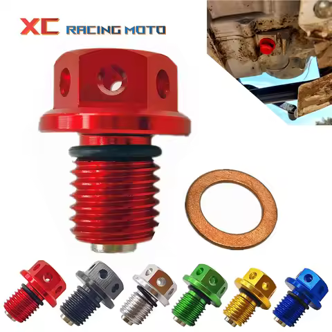 CNC Oil Drain Plug Bolt For Honda XR CRF 50 70 80 100 CR500 CR125R CR250R CRM250 CRF250L/M XR250 XR4