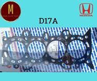 ประเก็นฝาสูบ HONDA D17A CIVIC DIMENSION 1700CC 16V C/V 2000 VTEC(76.0 MM) ยี่ห้อ oshikawa