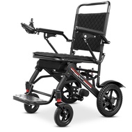 QDH/CM🥦Mulander Ultra-Light Electric Wheelchair Lightweight Folding Elderly Disabled Family Travel Wheelchair Automatic
